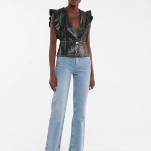Ganni Leather Vest